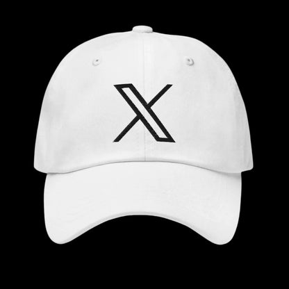 Black Twitter X Logo Cap