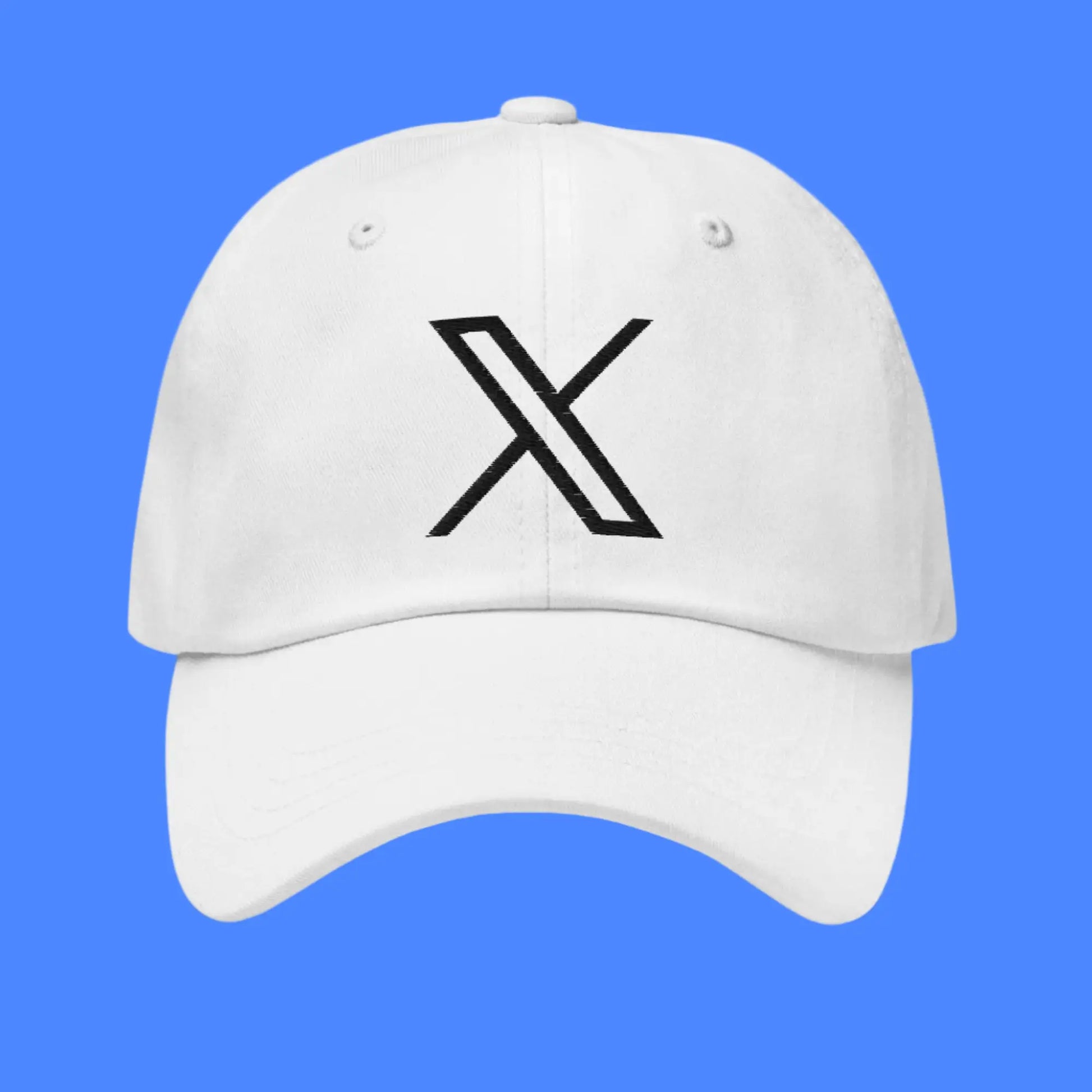 Black Twitter X Logo Cap