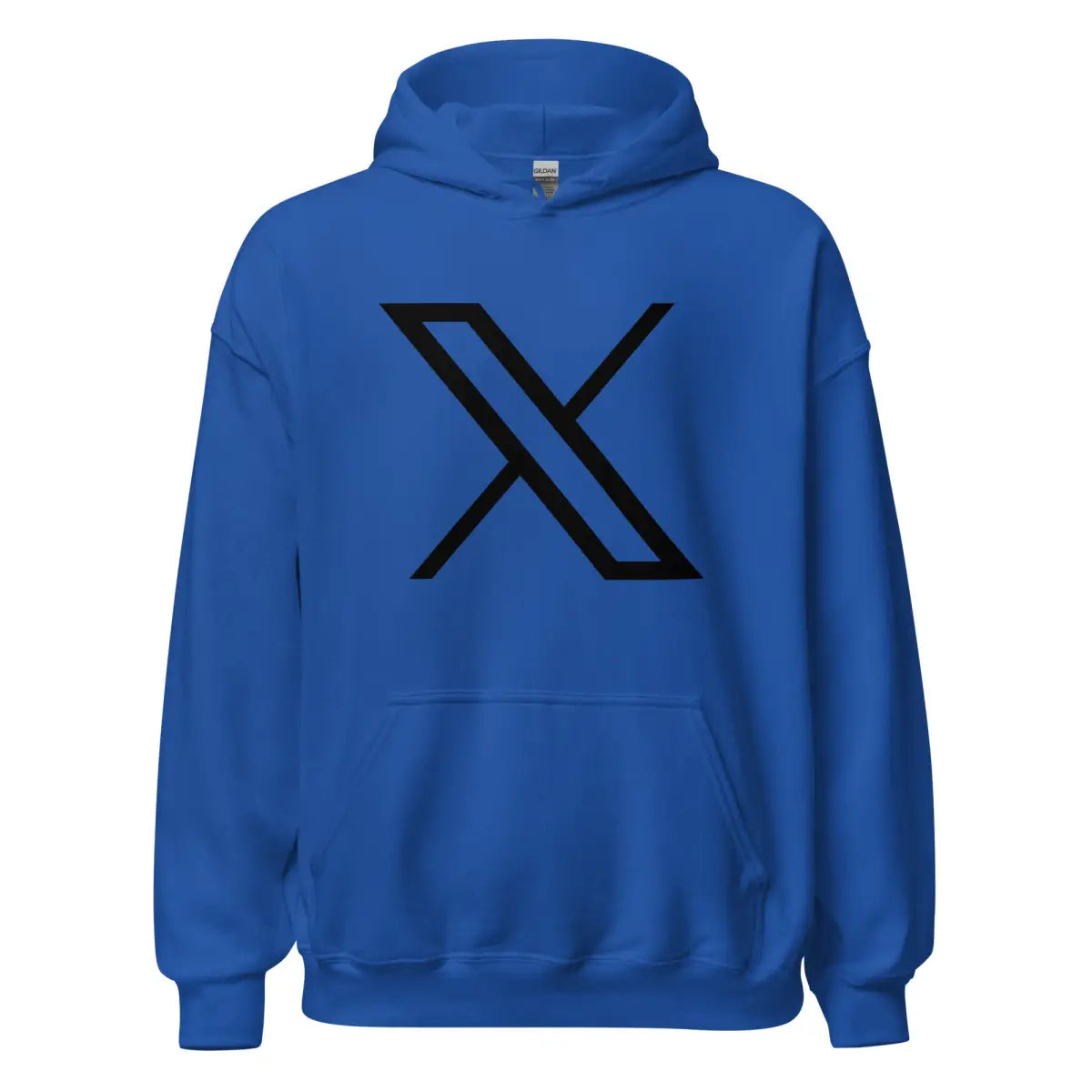 The Black Twitter x Logo Hoodie (unisex) Royal / m.