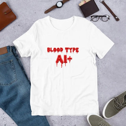 Blood Type AI + T-Shirt (unisex)