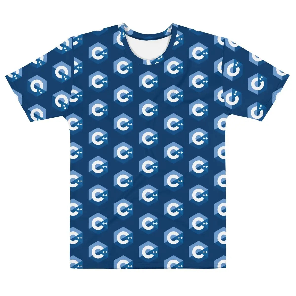 Blue C + + Logo T-Shirt (men) - XS