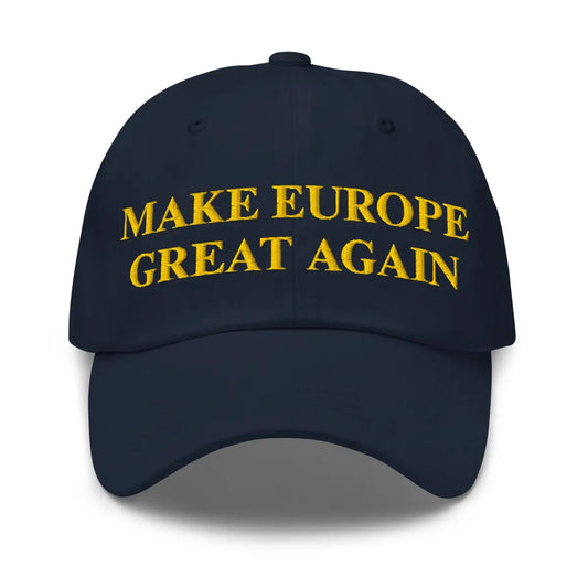 The Blue Make Europe Great Again (mega) Cap + Eu Stars.