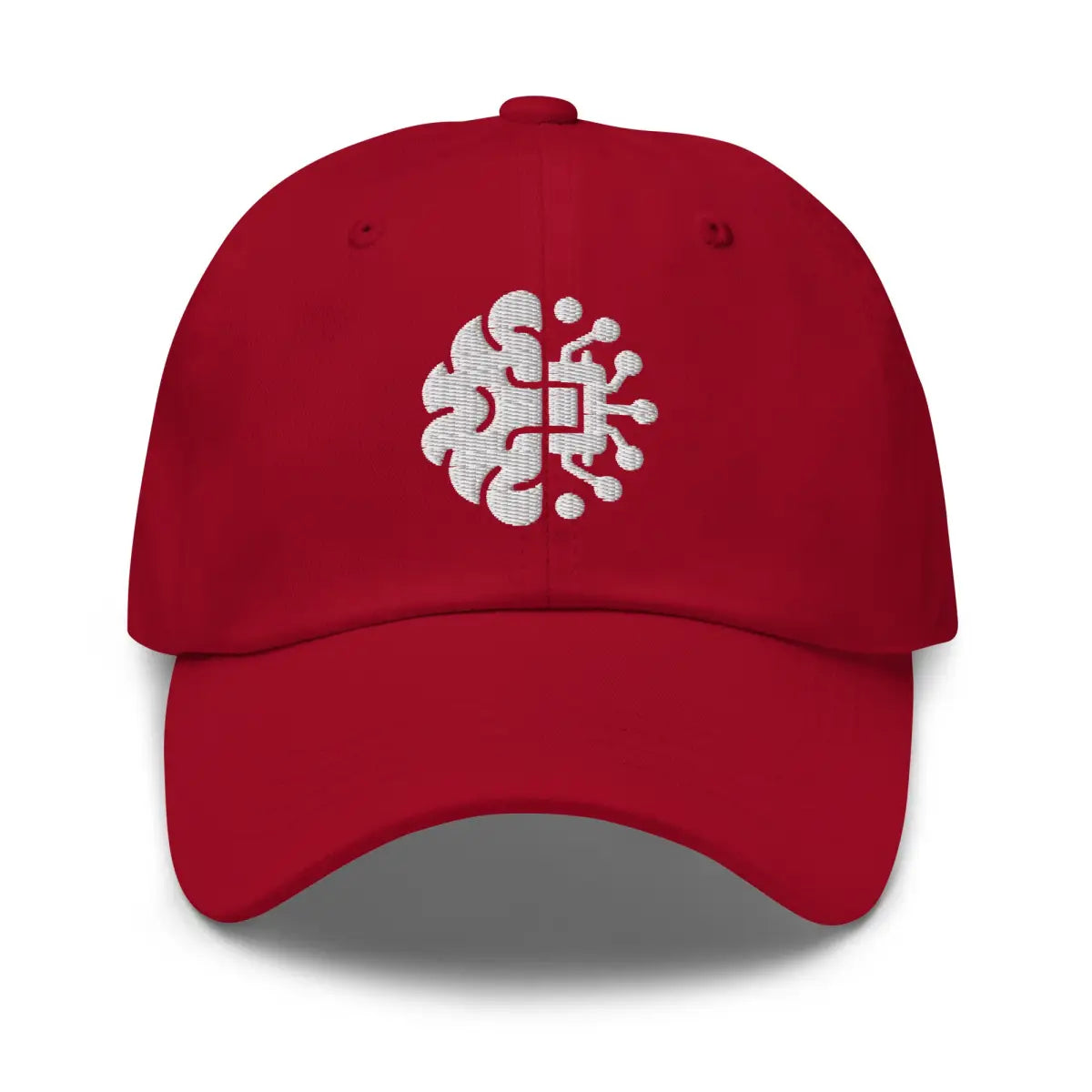 Brain Chip Cap - Cranberry