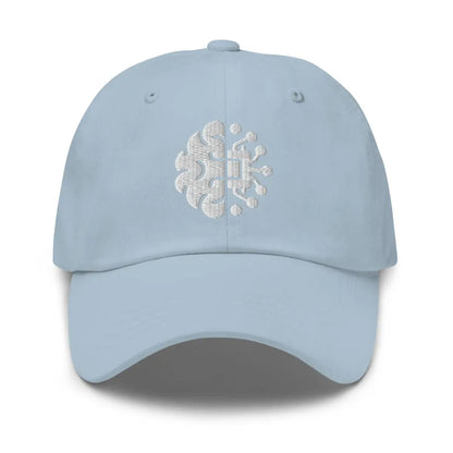 Brain Chip Cap - Light Blue