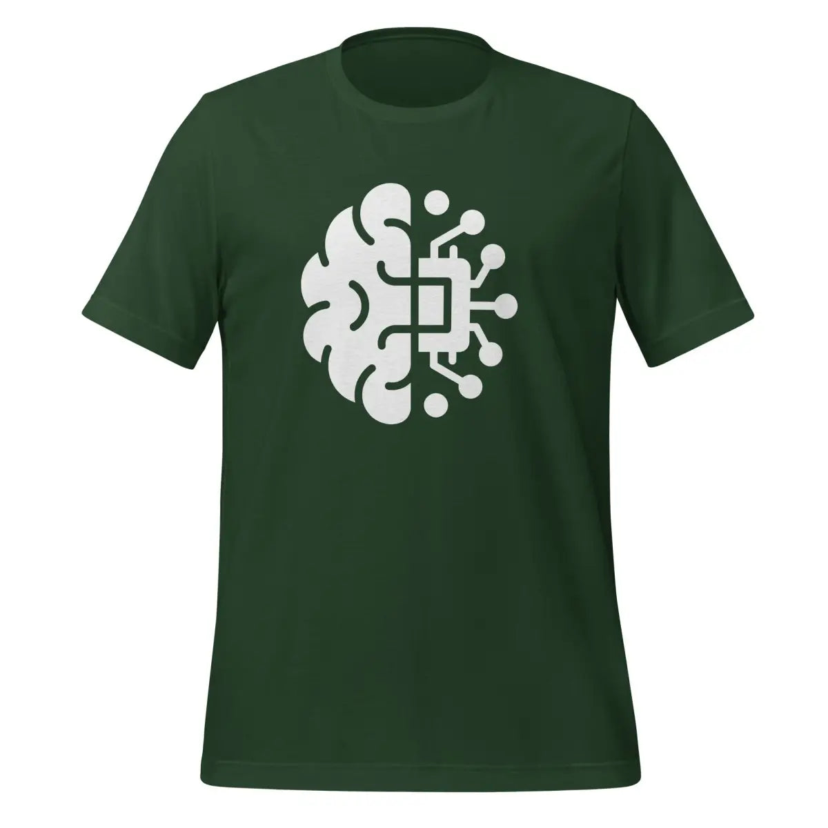 Brain Chip T-Shirt (unisex) - Forest / M