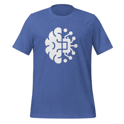 Brain Chip T-Shirt (unisex) - Heather True Royal / M