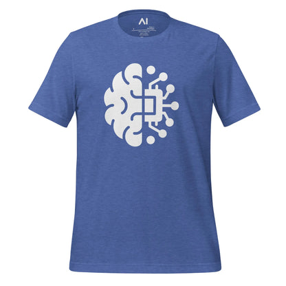 Brain Chip T-Shirt (unisex) - Heather True Royal / M