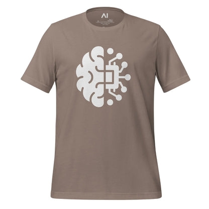 Brain Chip T-Shirt (unisex) - Pebble / M