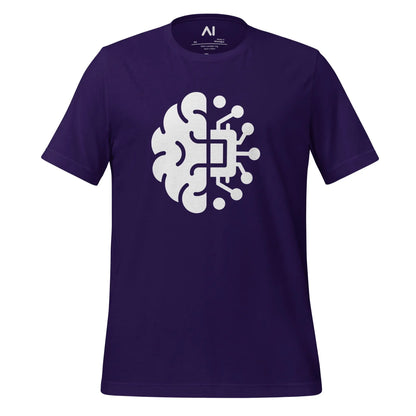 Brain Chip T-Shirt (unisex) - Team Purple / M