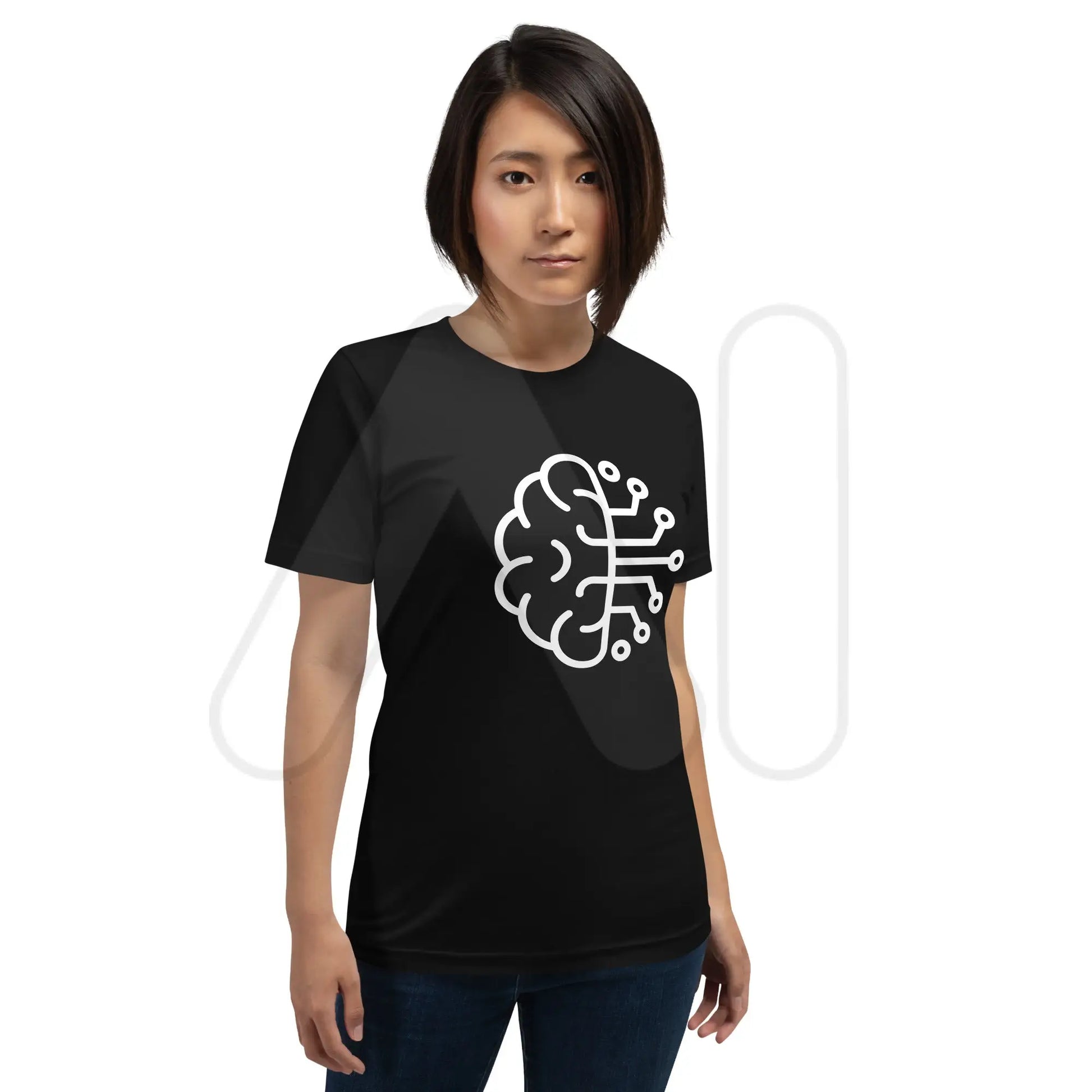 Brain Computer Icon T-Shirt (unisex)