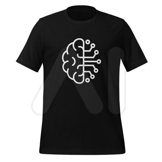 Brain Computer Icon T-Shirt (unisex) - Black / M