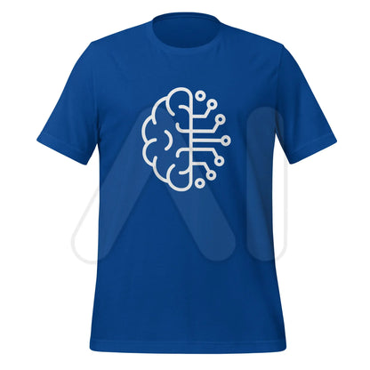 Brain Computer Icon T-Shirt (unisex) - True Royal / M