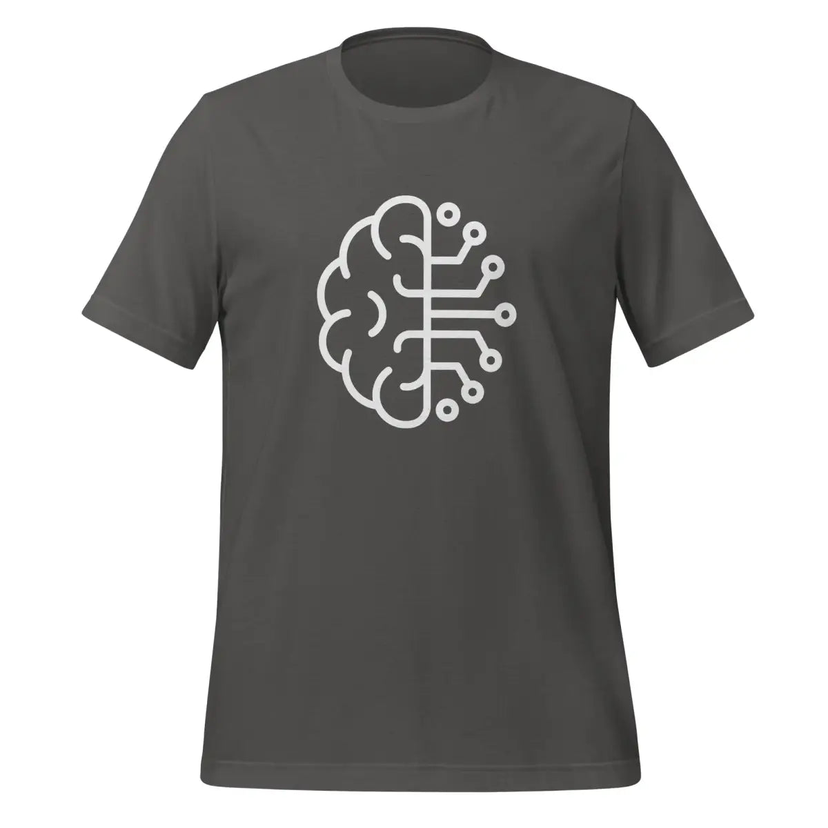 The Brain Computer T-shirt (unisex) Asphalt / m.