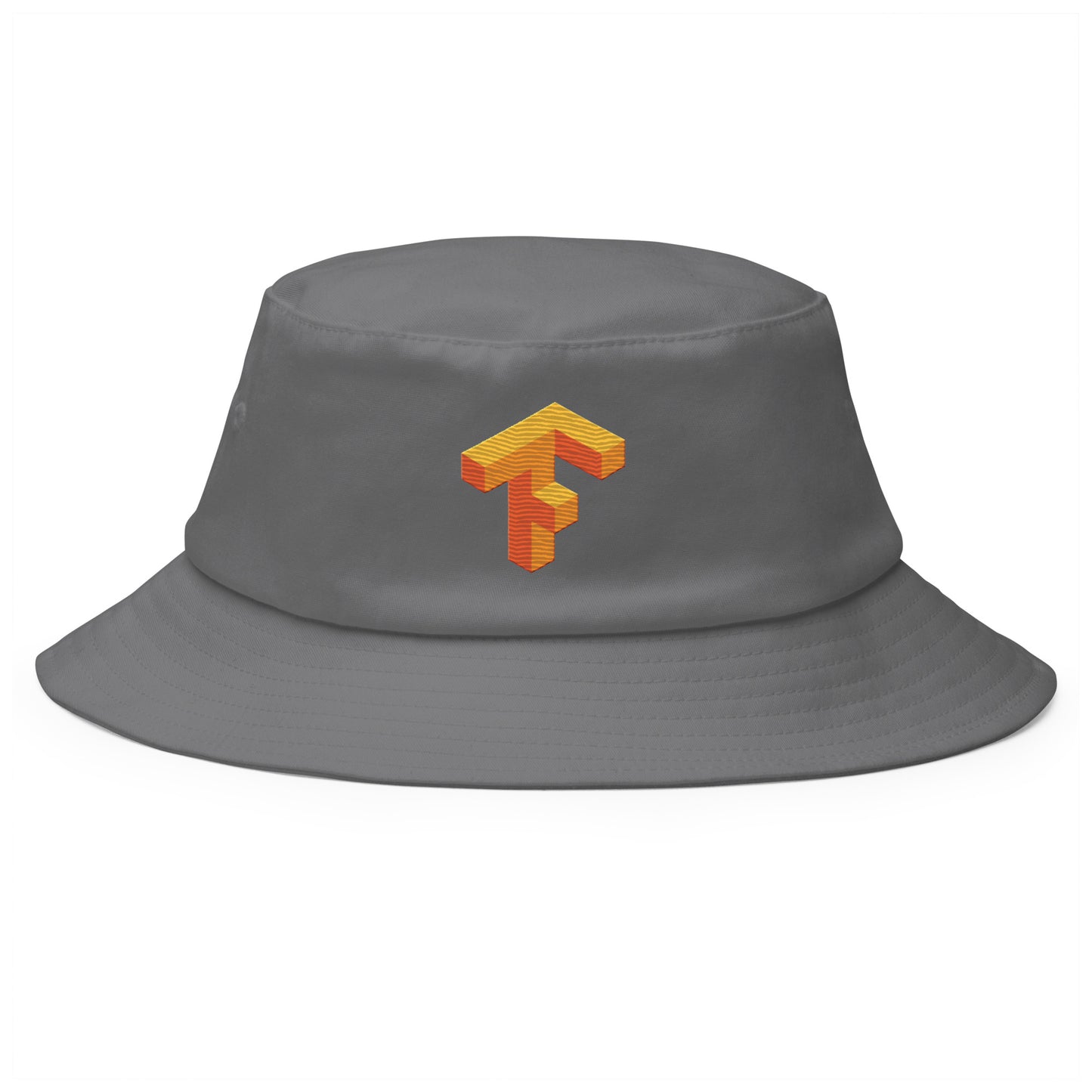 TensorFlow 1 Icon True-Color Embroidered Bucket Hat