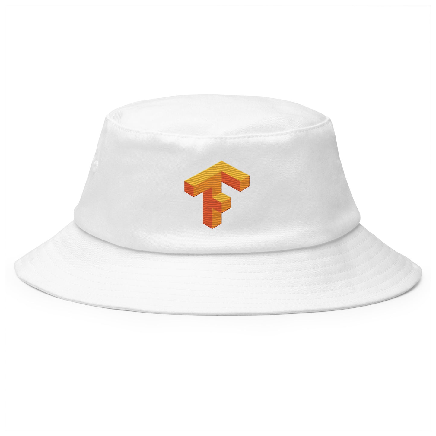 TensorFlow 1 Icon True-Color Embroidered Bucket Hat