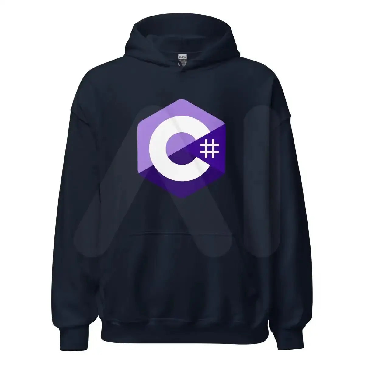 C# (C Sharp) Logo Hoodie (unisex) - Navy / M