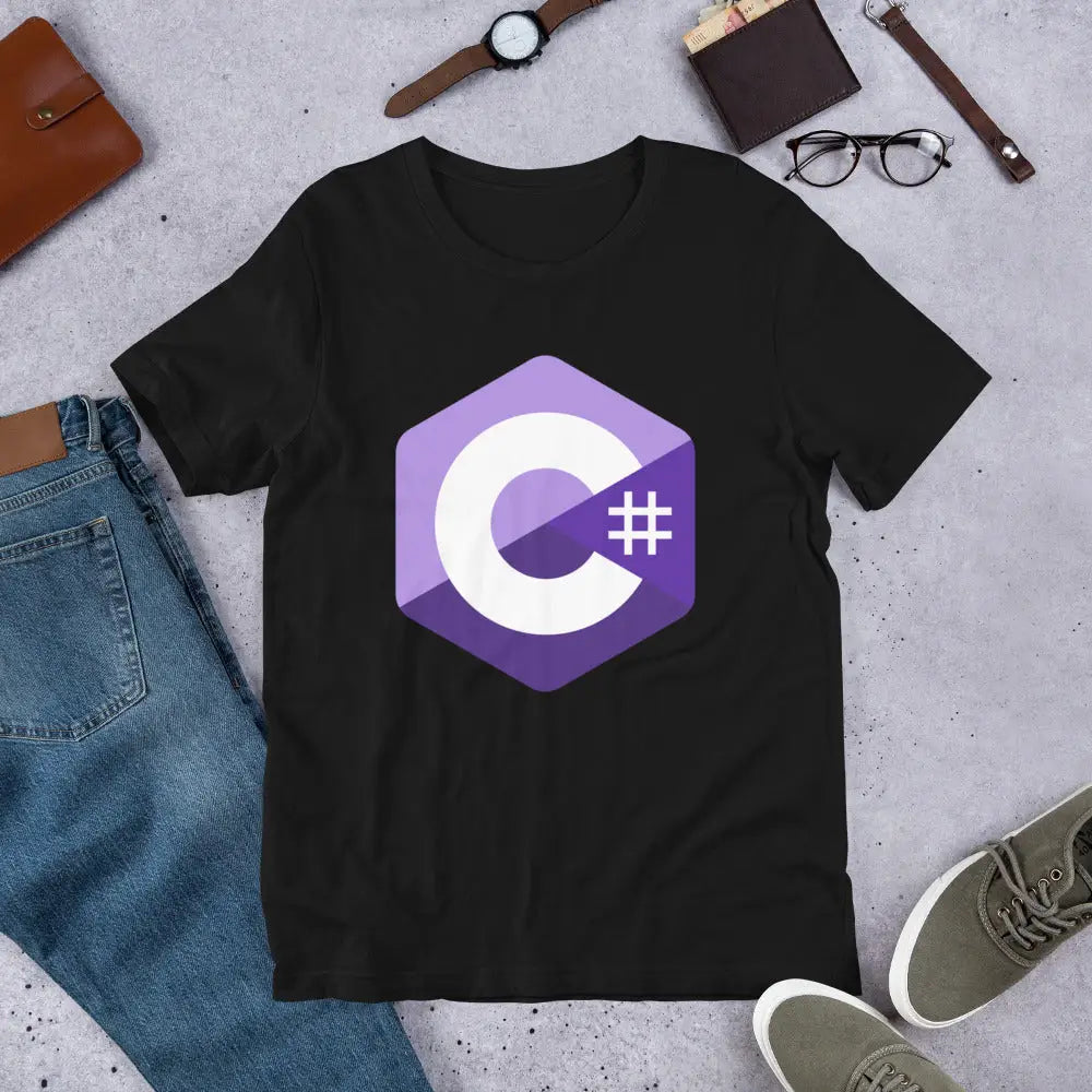 C# (C Sharp) Logo T-Shirt (unisex)