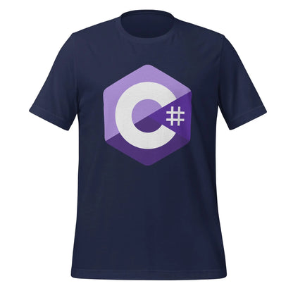 C# (C Sharp) Logo T-Shirt (unisex) - Navy / M