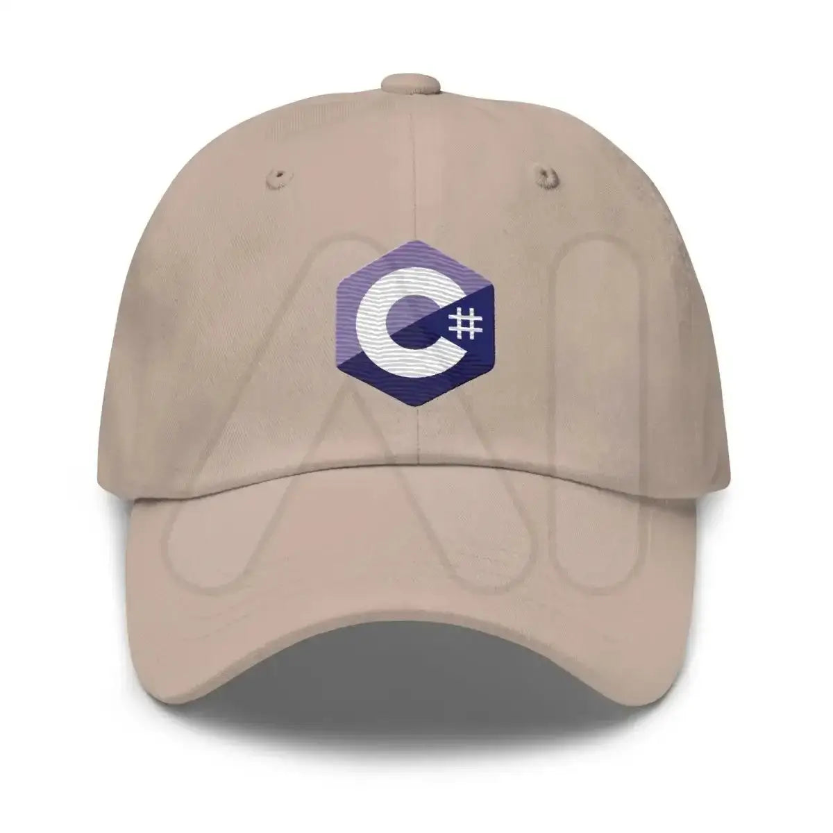 C# (C Sharp) Logo Cap - Stone