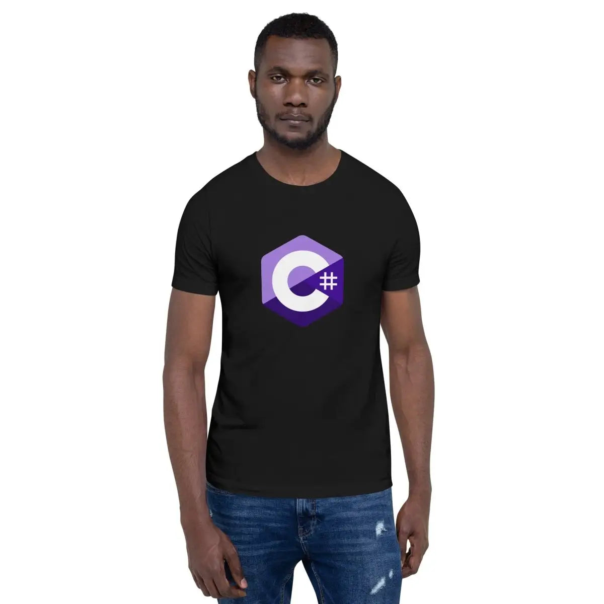 C# (C Sharp) Small Logo T-Shirt (unisex)