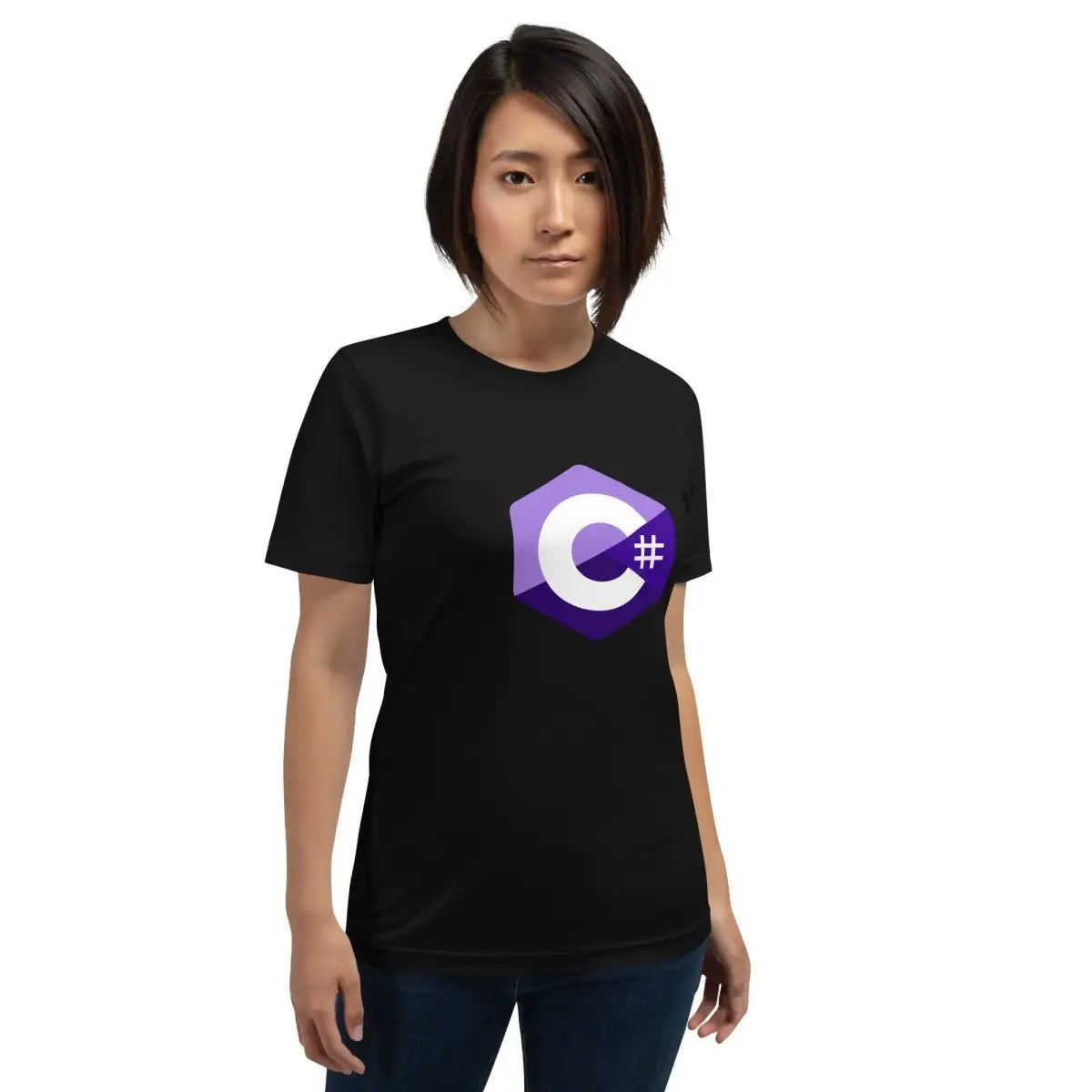 C# (C Sharp) Small Logo T-Shirt (unisex)