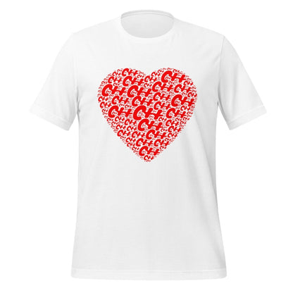 C++ Heart Word Cloud T - Shirt (unisex) - AI Store