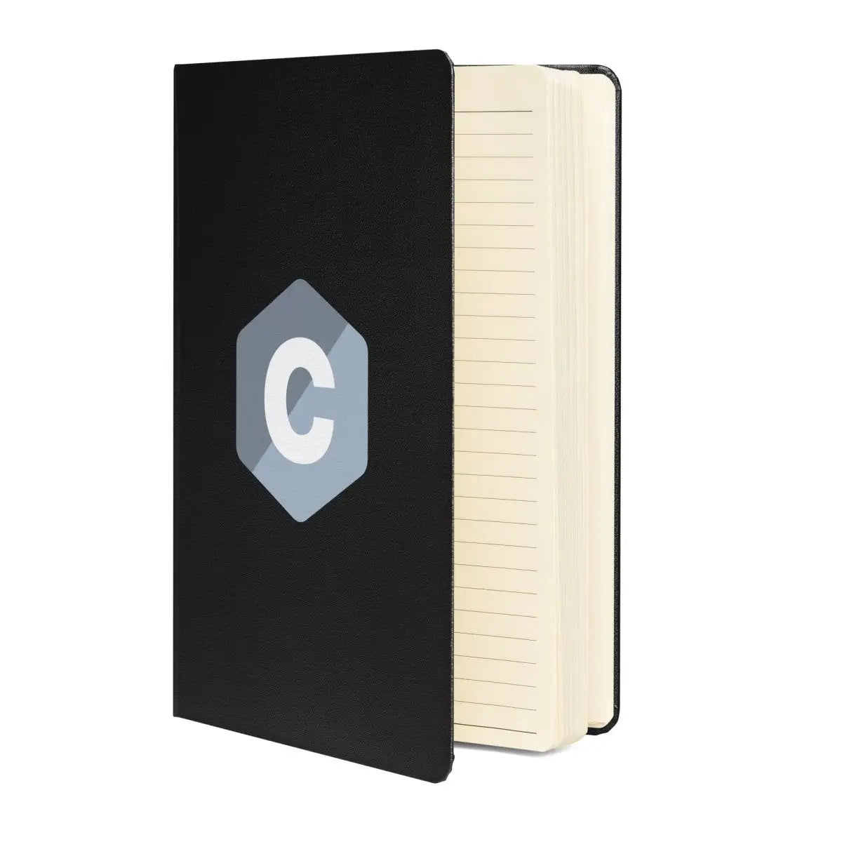 C Logo Hardcover Bound Notebook