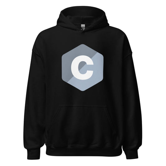 C Logo Hoodie (unisex) - Black - AI Store