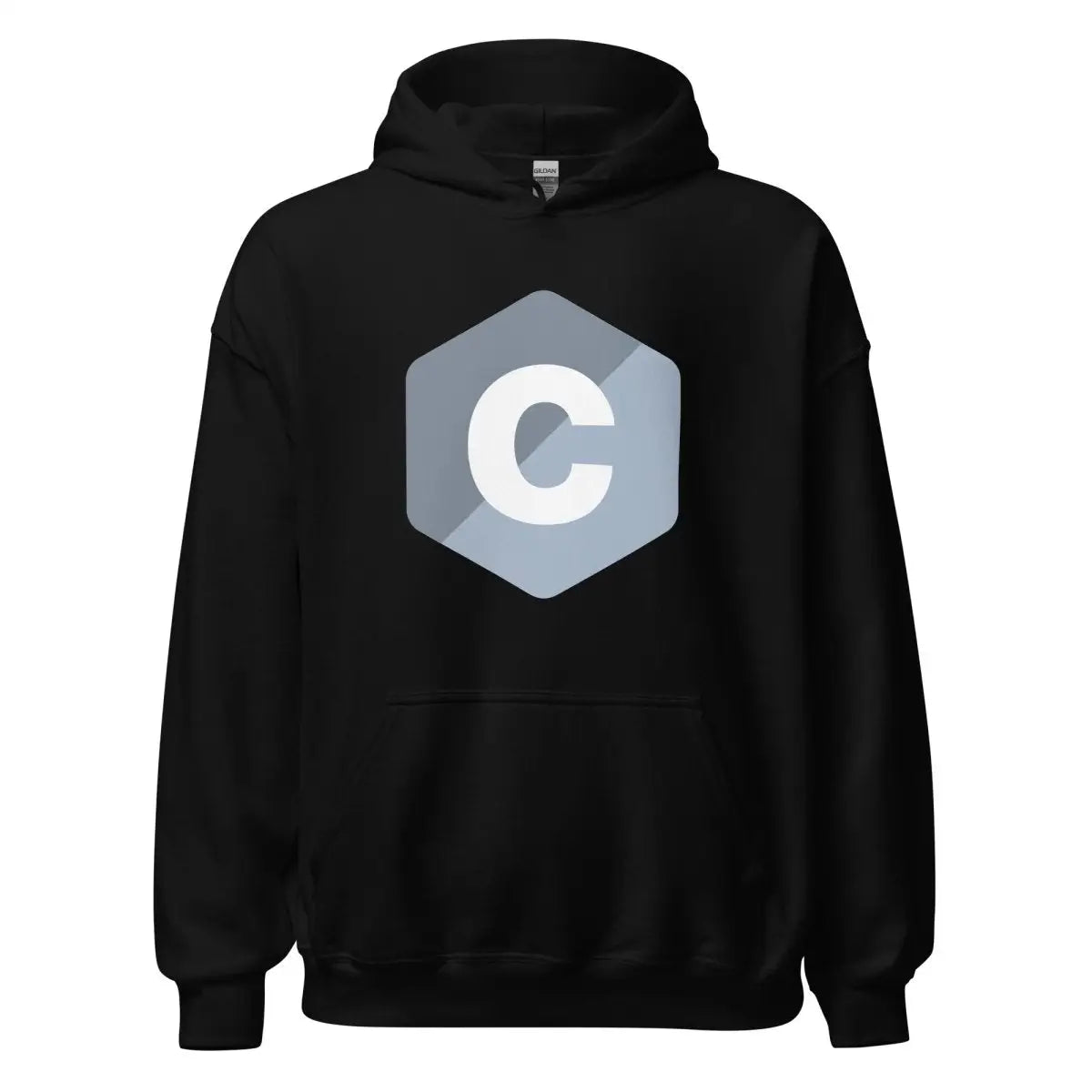 C Logo Hoodie (unisex) - Black / M