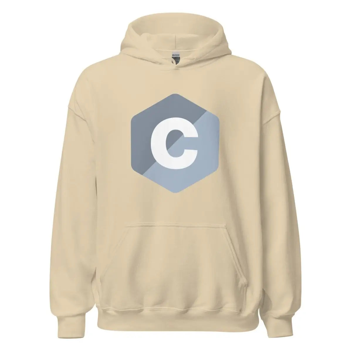 C Logo Hoodie (unisex) - Sand / M