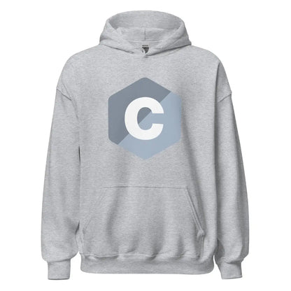 C Logo Hoodie (unisex) - Sport Grey / M