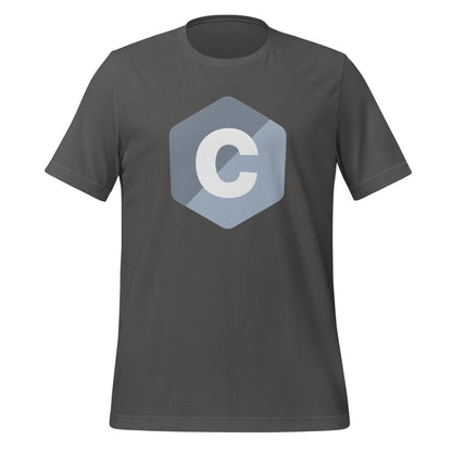 C Logo T-Shirt (unisex) - Asphalt - AI Store