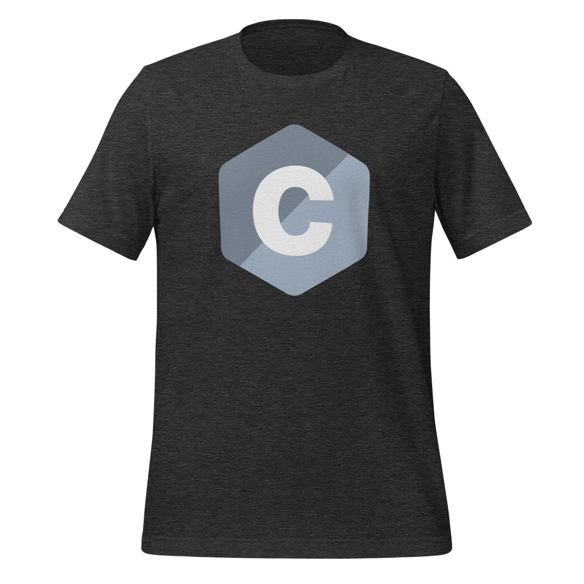 C Logo T-Shirt (unisex) - Dark Grey Heather - AI Store