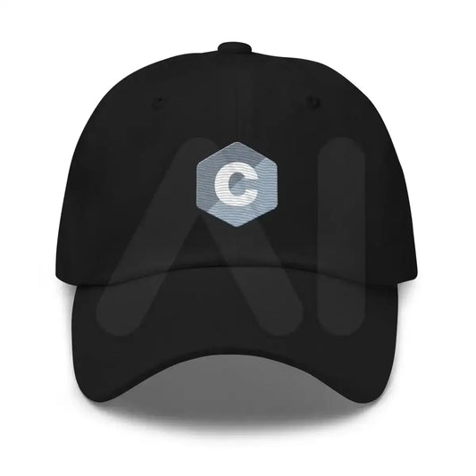 The c Logo Cap Black.