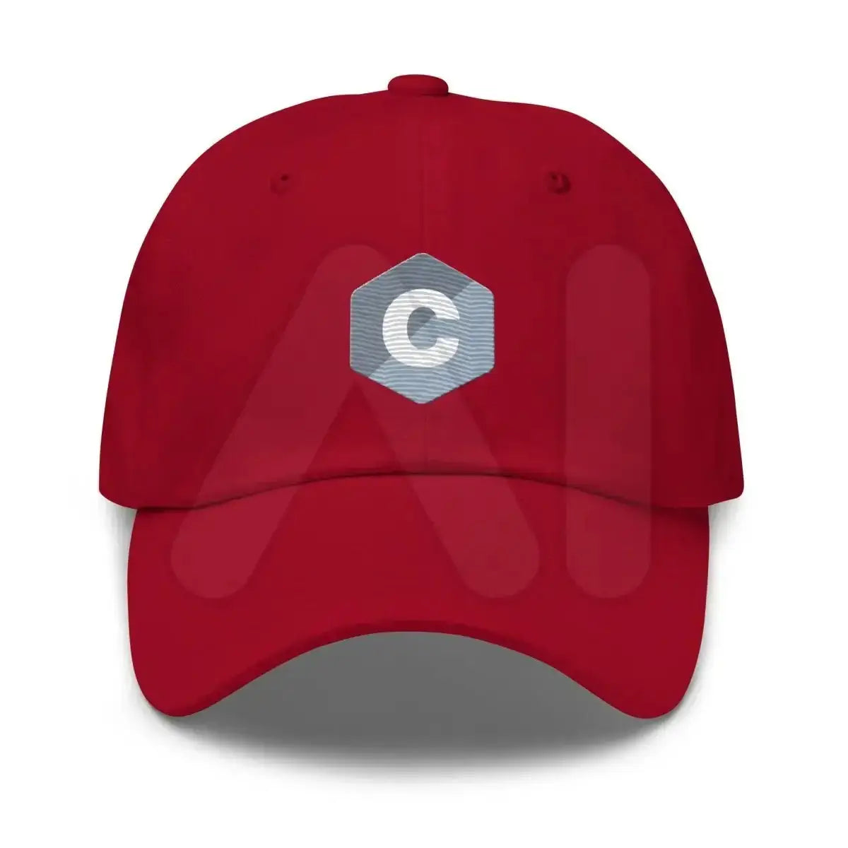 C Logo Cap - Cranberry