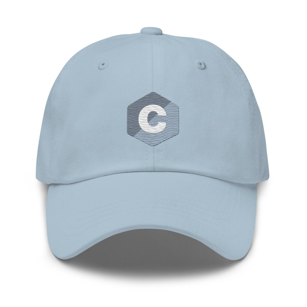 C Logo True - Color Embroidered Cap - Light Blue - AI Store