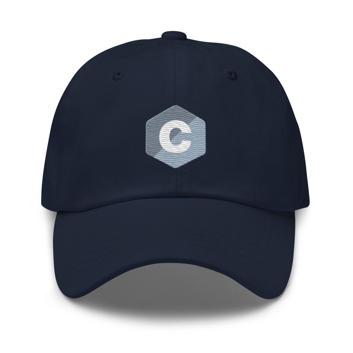 C Logo True - Color Embroidered Cap - Navy - AI Store