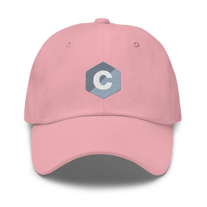 C Logo True - Color Embroidered Cap - Pink - AI Store