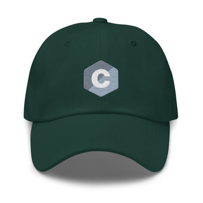 C Logo True - Color Embroidered Cap - Spruce - AI Store