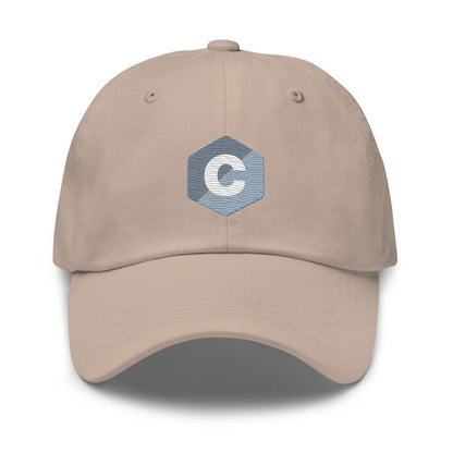 C Logo True - Color Embroidered Cap - Stone - AI Store