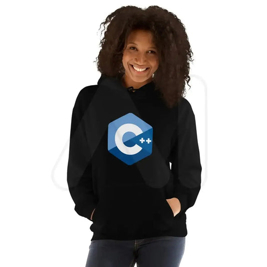 The C + + Logo Hoodie (unisex).