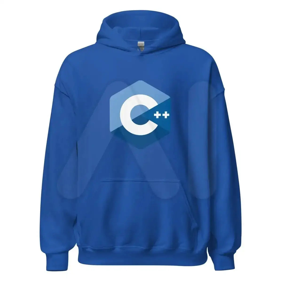 C + + Logo Hoodie (unisex) - Royal / M