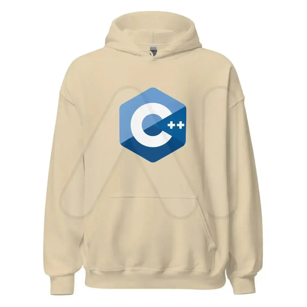 C + + Logo Hoodie (unisex) - Sand / M