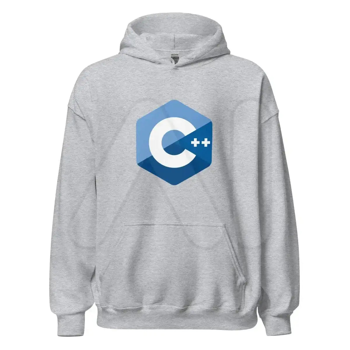 C + + Logo Hoodie (unisex) - Sport Grey / M