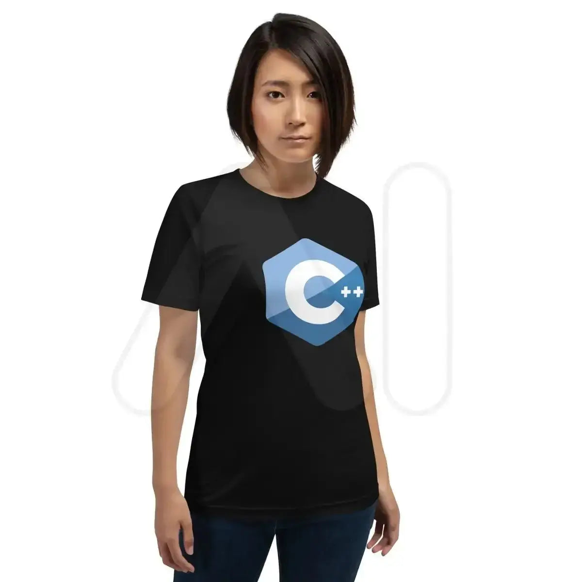 The C + + Logo T-shirt (unisex).