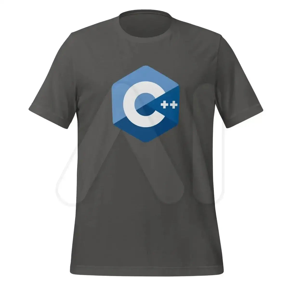 C + + Logo T-Shirt (unisex) - Asphalt / M