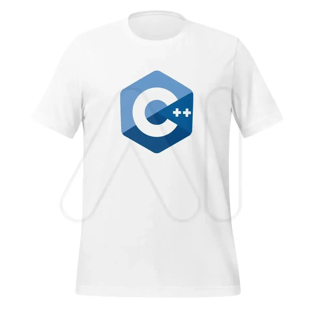 The C + + Logo T-shirt (unisex) White / m.