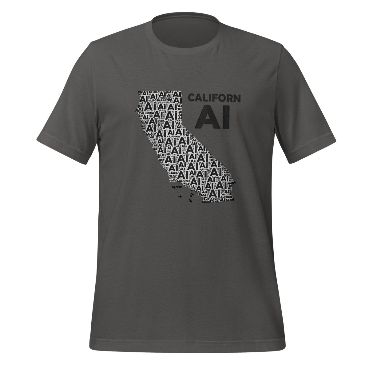 CalifornAI T - Shirt (unisex) - Asphalt - AI Store