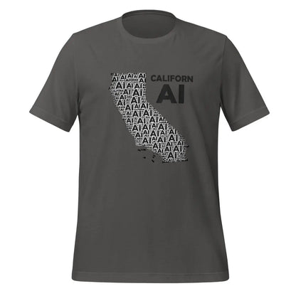 CalifornAI T-Shirt (unisex) - Asphalt / M