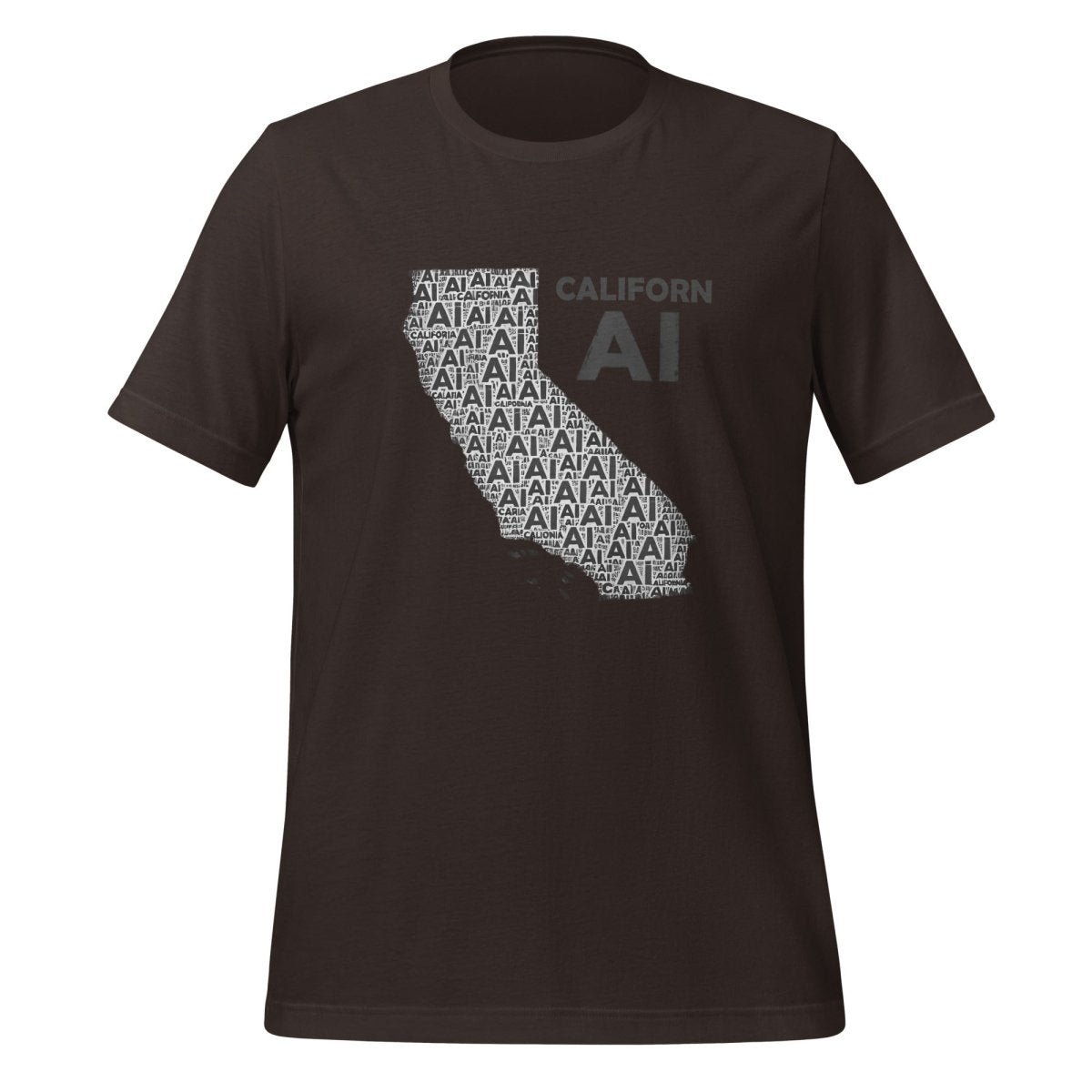 CalifornAI T - Shirt (unisex) - Brown - AI Store